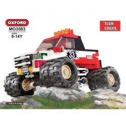 OXFORD MO3581 3581 non  XE TẢI QUÁI VẬT 4X4 BFM bộ đồ chơi xếp lắp ráp ghép mô hình Racers 4X4 MONSTER TRUCK BFM Đua Tốc Độ