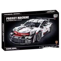 DB-0091 0091 DB0091 non  PORSCHE 911 RSR 1:12 tỷ lệ 1:12 bộ đồ chơi xếp lắp ráp ghép mô hình  Kỹ Thuật Công Nghệ Cao Mô Hình Phương Tiện 1107 khối