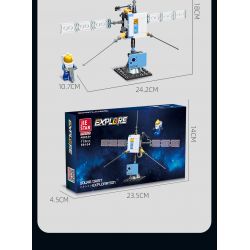 JIESTAR 59107 non  KHÁM PHÁ GIỮA CÁC VÌ SAO MÔ-ĐUN THÍ NGHIỆM KHÔNG GIAN bộ đồ chơi xếp lắp ráp ghép mô hình Space EXPLORE SPACE LABORATORY Thám Hiểm Không Gian 133 khối