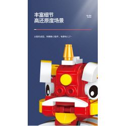 WISE BLOCK HA389051 389051 non  THỦY TRIỀU QUỐC GIA NHỎ 4 CAM KẾT CHÀO ĐÓN CÂY MONG ƯỚC MỚI JIXING GAO LIANG PHƯỜNG CỬA HÀNG ĐÁNH THỨC LÀM TINH THẦN TỪ TRỊNH HỮU THƯ PHÁP bộ đồ chơi xếp lắp ráp ghép mô hình Chinese Traditional Festivals Lễ Hội Cổ Truyền 577 khối