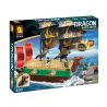 OXFORD DS3402 3402 non  THUYỀN RỒNG XANH bộ đồ chơi xếp lắp ráp ghép mô hình Historical DRAGON BATTLESHIP GREEN