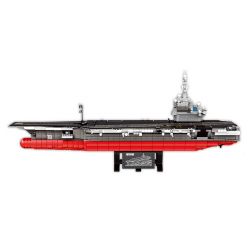 SEMBO 207112 non  TÀU SÂN BAY FORD bộ đồ chơi xếp lắp ráp ghép mô hình Military Army SURVIVAL WARFARE Quân Sự Bộ Đội 2065 khối