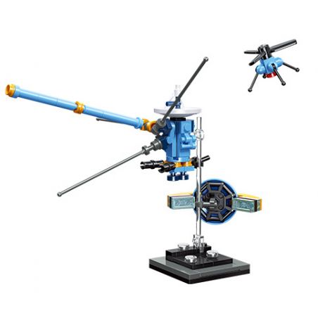 JIESTAR 59106 non  THĂM DÒ GIỮA CÁC VÌ SAO bộ đồ chơi xếp lắp ráp ghép mô hình Space EXPLORE THE INTERSTELLAR PROBE Thám Hiểm Không Gian 112 khối