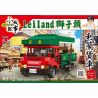 ROYAL TOYS RT12 non  CÂU CHUYỆN THỊ TRẤN NHỎ LEYLAND VANS LIONHEAD bộ đồ chơi xếp lắp ráp ghép mô hình City CITY STORY LEILAND Thành Phố 496 khối
