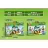 SHENG YUAN SY 5605 non  NHÀ TRÊN ĐẢO bộ đồ chơi xếp lắp ráp ghép mô hình Minecraft PIXELS WORLD 海岛度假屋 Game Xây Dựng 450 khối