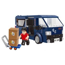 ROYAL TOYS RT09 non  HỒNG KÔNG VAN bộ đồ chơi xếp lắp ráp ghép mô hình City CITY STORY CLT VAN Thành Phố 274 khối