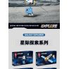 JIESTAR 59105 non  QUẢNG CÁO ASTRA KHÁM PHÁ GIỮA CÁC VÌ SAO bộ đồ chơi xếp lắp ráp ghép mô hình Space EXPLORE INTERSTELLAR EXPLORATION Thám Hiểm Không Gian 130 khối