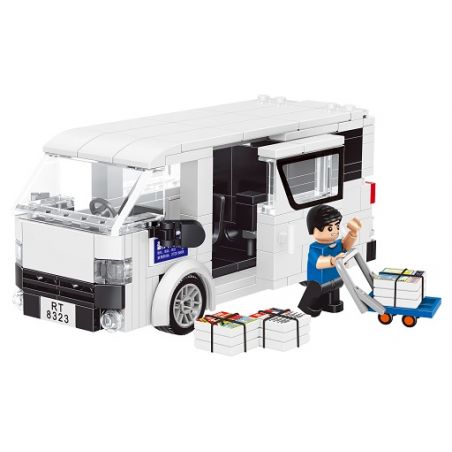 ROYAL TOYS RT08 non  THẲNG THẮN HỒNG KÔNG bộ đồ chơi xếp lắp ráp ghép mô hình City CITY STORY CLT VAN Thành Phố 275 khối