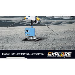 JIESTAR 59105 non  QUẢNG CÁO ASTRA KHÁM PHÁ GIỮA CÁC VÌ SAO bộ đồ chơi xếp lắp ráp ghép mô hình Space EXPLORE INTERSTELLAR EXPLORATION Thám Hiểm Không Gian 130 khối