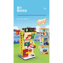 WISE BLOCK HA385516 385516 non  NGƯỜI CHƠI THỂ THAO VUI VẺ 4 BÓNG RỔ LEO NÚI LẶN BẮN SÚNG NHỘN bộ đồ chơi xếp lắp ráp ghép mô hình Movie & Game Phim Và Trò Chơi 586 khối