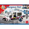 ROYAL TOYS RT06 non  CẢNH SÁT HỒNG KÔNG TẤN CÔNG XE bộ đồ chơi xếp lắp ráp ghép mô hình City CITY STORY HONG KONG EMERGENCY UNIT Thành Phố 405 khối