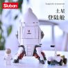 SLUBAN M38-B0923 B0923 0923 M38B0923 38-B0923 non  MÔ-ĐUN HẠ CÁNH SAO THỔ bộ đồ chơi xếp lắp ráp ghép mô hình Space Thám Hiểm Không Gian 320 khối