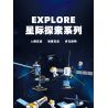JIESTAR 59104 non  THÁM HIỂM GIỮA CÁC VÌ SAO QUỸ ĐẠO MẶT TRỜI bộ đồ chơi xếp lắp ráp ghép mô hình Space EXPLORE SOLAR ORBIT EXPLORATION Thám Hiểm Không Gian 113 khối