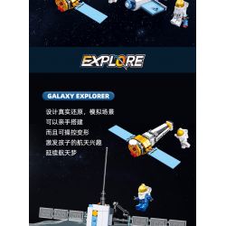 JIESTAR 59104 non  THÁM HIỂM GIỮA CÁC VÌ SAO QUỸ ĐẠO MẶT TRỜI bộ đồ chơi xếp lắp ráp ghép mô hình Space EXPLORE SOLAR ORBIT EXPLORATION Thám Hiểm Không Gian 113 khối