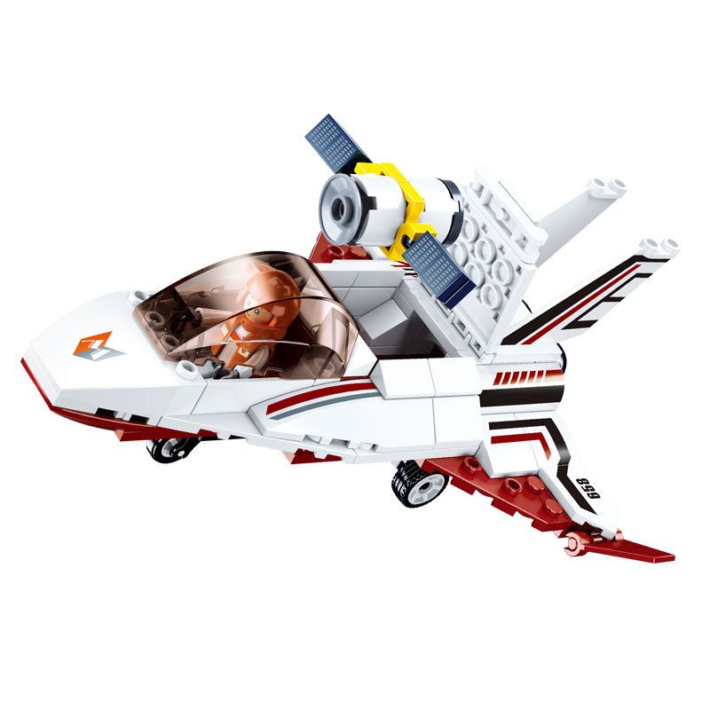 SLUBAN M38-B0922 B0922 0922 M38B0922 38-B0922 non  TÀU QUỸ ĐẠO SAO THỔ bộ đồ chơi xếp lắp ráp ghép mô hình Space Thám Hiểm Không Gian 115 khối