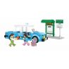 ROYAL TOYS RT05 non  TAXI LANTAU HỒNG KÔNG bộ đồ chơi xếp lắp ráp ghép mô hình City CITY STORY HONG KONG BLUE TAXI Thành Phố 239 khối