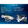 SEMBO 203337 non  MÔ-ĐUN LÕI TRẠM VŨ TRỤ bộ đồ chơi xếp lắp ráp ghép mô hình Space Exploration SEA OF STARS Thám Hiểm Không Gian 3227 khối