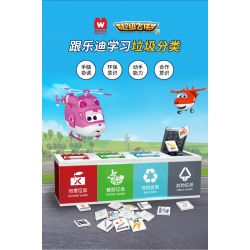 WISE BLOCK HA385512 385512 non  PHÂN LOẠI RÁC CỦA LÊ DI LỚP NHỎ bộ đồ chơi xếp lắp ráp ghép mô hình Movie & Game Phim Và Trò Chơi 300 khối