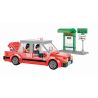 ROYAL TOYS RT03 non  TAXI ??? HỒNG KÔNG bộ đồ chơi xếp lắp ráp ghép mô hình City CITY STORY HONG KONG RED TAXI Thành Phố 238 khối