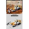 JIESTAR 59014 non  THIÊN HÀ TRONG MƠ XE THÁM HIỂM NGOÀI HÀNH TINH 6 1 bộ đồ chơi xếp lắp ráp ghép mô hình Space SPACE EXPLORATION VEHICLE Thám Hiểm Không Gian 607 khối