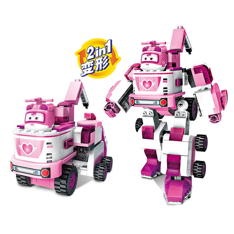 WISE BLOCK HA385006 385006 non  LITTLE LOVE METRORMATION CỨU HỘ bộ đồ chơi xếp lắp ráp ghép mô hình Movie & Game Phim Và Trò Chơi 263 khối