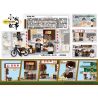 ROYAL TOYS RT55 non  CỬA HÀNG NGŨ CỐC VÀ DẦU bộ đồ chơi xếp lắp ráp ghép mô hình City CITY STORY TRADITIONAL RICE SHOP Thành Phố 131 khối