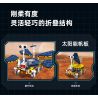 JIESTAR 59013 non  ĐUỔI THEO THIÊN HÀ TRONG MƠ XE THÁM HIỂM SAO HỎA bộ đồ chơi xếp lắp ráp ghép mô hình Space MARS EXPLORATION Thám Hiểm Không Gian 729 khối