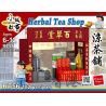 ROYAL TOYS RT56 non  CỬA HÀNG TRÀ THẢO MỘC bộ đồ chơi xếp lắp ráp ghép mô hình City CITY STORY HERBAL TEA SHOP Thành Phố 102 khối