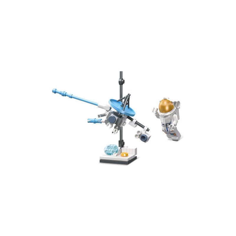 JIESTAR 59102 non  QUẢNG CÁO ASTRA DU HÀNH bộ đồ chơi xếp lắp ráp ghép mô hình Space EXPLORE TRAVELER Thám Hiểm Không Gian 79 khối