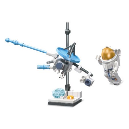 JIESTAR 59102 non  QUẢNG CÁO ASTRA DU HÀNH bộ đồ chơi xếp lắp ráp ghép mô hình Space EXPLORE TRAVELER Thám Hiểm Không Gian 79 khối