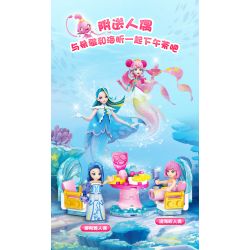 WISE BLOCK HA383006 383006 non  BÍ MẬT ĐẠI DƯƠNG. bộ đồ chơi xếp lắp ráp ghép mô hình Balala The Fairies Các Nàng Tiên Nhỏ Tinh Nghịch 570 khối