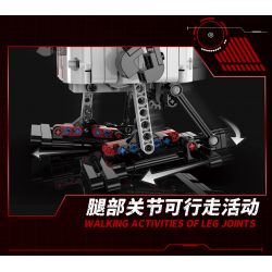 KAIYU 96153 non  NGƯỜI MÁY TIỂU BẠCH bộ đồ chơi xếp lắp ráp ghép mô hình  PARTICLES OF EVERYTHING Kỹ Thuật Công Nghệ Cao Mô Hình Phương Tiện 475 khối