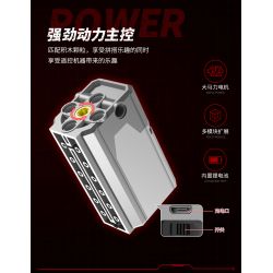 KAIYU 96153 non  NGƯỜI MÁY TIỂU BẠCH bộ đồ chơi xếp lắp ráp ghép mô hình  PARTICLES OF EVERYTHING Kỹ Thuật Công Nghệ Cao Mô Hình Phương Tiện 475 khối