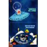KEEPPLEY K20421 20421 non  CHUYẾN PHIÊU LƯU VŨ TRỤ bộ đồ chơi xếp lắp ráp ghép mô hình Doraemon Mèo Máy Thông Minh