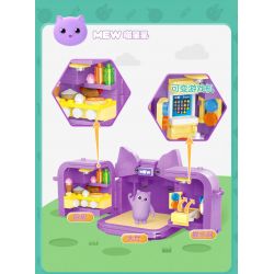 WISE BLOCK HA392002 392002 non  ĐIỀU KHOẢN GOGO CỦA GREEN bộ đồ chơi xếp lắp ráp ghép mô hình HAPPY LIFE 305 khối