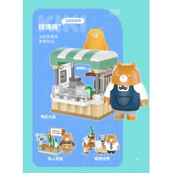 WISE BLOCK HA382001 382001 non  LOẠI BỎ NHỮNG RẮC RỐI CỦA BẢO TÀNG CUỘC SỐNG bộ đồ chơi xếp lắp ráp ghép mô hình Movie & Game HAPPY LIFE Phim Và Trò Chơi