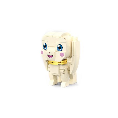 SEMBO 609315 non  CÚN YÊU bộ đồ chơi xếp lắp ráp ghép mô hình Digimon Adventure Cuộc Phưu Lưu Của Quái Vật Số 150 khối