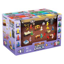 RENZAIMA 776 non  8 KIỂU GIẾT NGỖNG VỊT bộ đồ chơi xếp lắp ráp ghép mô hình Movie & Game GOOSE DUCK Phim Và Trò Chơi
