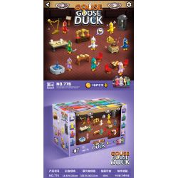 RENZAIMA 776 non  8 KIỂU GIẾT NGỖNG VỊT bộ đồ chơi xếp lắp ráp ghép mô hình Movie & Game GOOSE DUCK Phim Và Trò Chơi