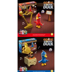 RENZAIMA 776 non  8 KIỂU GIẾT NGỖNG VỊT bộ đồ chơi xếp lắp ráp ghép mô hình Movie & Game GOOSE DUCK Phim Và Trò Chơi