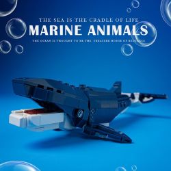 PanlosBrick 663021 663022 663023 663024 Panlos Brick 663021 663022 663023 663024 non  MÁY TÀU NGẦM 4 CÁ VOI XANH HIPPOCAMPUS MỰC HỀ bộ đồ chơi xếp lắp ráp ghép mô hình 928 khối