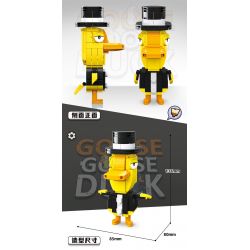 RENZAIMA 774 non  GIẾT NGỖNG VÀ VỊT CÁC CHÍNH TRỊ GIA bộ đồ chơi xếp lắp ráp ghép mô hình Movie & Game GOOSE DUCK Phim Và Trò Chơi 219 khối