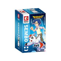 SEMBO 609306 non  CHIỀU DÀI LÂU ĐÀI bộ đồ chơi xếp lắp ráp ghép mô hình Digimon Adventure Cuộc Phưu Lưu Của Quái Vật Số 290 khối