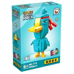 RENZAIMA 773 non  GIẾT NGỖNG VÀ VỊT KẺ NGƯỜI HÀNG LOẠT bộ đồ chơi xếp lắp ráp ghép mô hình Movie & Game GOOSE DUCK Phim Và Trò Chơi 209 khối