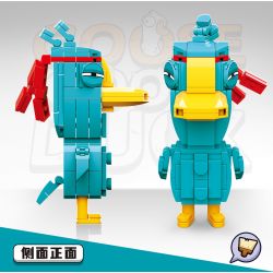 RENZAIMA 773 non  GIẾT NGỖNG VÀ VỊT KẺ NGƯỜI HÀNG LOẠT bộ đồ chơi xếp lắp ráp ghép mô hình Movie & Game GOOSE DUCK Phim Và Trò Chơi 209 khối