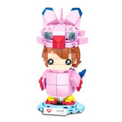 SEMBO 609303 non  BẦU TRỜI TAKENOUCHI bộ đồ chơi xếp lắp ráp ghép mô hình Digimon Adventure Cuộc Phưu Lưu Của Quái Vật Số