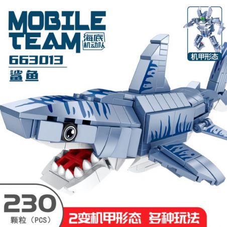 PanlosBrick 663013 663014 663015 663016 Panlos Brick 663013 663014 663015 663016 non  ĐỘI NGŨ ĐỘNG CƠ ĐÁY BIỂN 4 CÁ MẬP HEO RÙA TÔM HÙM bộ đồ chơi xếp lắp ráp ghép mô hình 961 khối