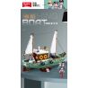 SLUBAN M38-B1119 B1119 1119 M38B1119 38-B1119 non  TÀU ĐÁNH CÁ bộ đồ chơi xếp lắp ráp ghép mô hình City BOAT Thành Phố 610 khối