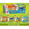 MINGDI 10033 non  OVERLON DRAGON 4 KẾT HỢP RỒNG NHANH RUNG DƯA TÀN TAM GIÁC bộ đồ chơi xếp lắp ráp ghép mô hình Jurassic World Thế Giới Khủng Long 774 khối