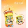 ZHEGAO CW6004 6004 non  QUÁN TRÀ SỮA bộ đồ chơi xếp lắp ráp ghép mô hình LEMON TEA 309 khối